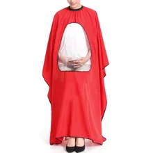 Водонепроницаемая Парикмахерская накидка, прозрачные чехлы для взрослых, салон для парикмахерской, Парикмахерская накидка