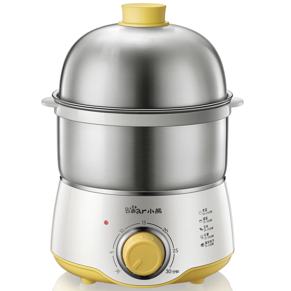 220V Double Electric Multi Egg Boiler Steamed Custards Cooker Machine Stainless Steel With 30 Minutes Timer Auto-off Function 220V Double Electric Multi Egg Boiler Steamed Custards Cooker Machine Stainless Steel With 30 Minutes Timer Auto-off Function