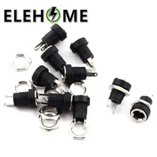 2/5Pcs 3A DC Power Supply Jack Socket Female Panel Mount Connector 5.5mm 2.1mm Plug Adapter 2 Terminal Types 5.5*2.1 XF30 цена 2/5Pcs 3A DC Power Supply Jack Socket Female Panel Mount Connector 5.5mm 2.1mm Plug Adapter 2 Terminal Types 5.5*2.1 XF30 цены онлайн