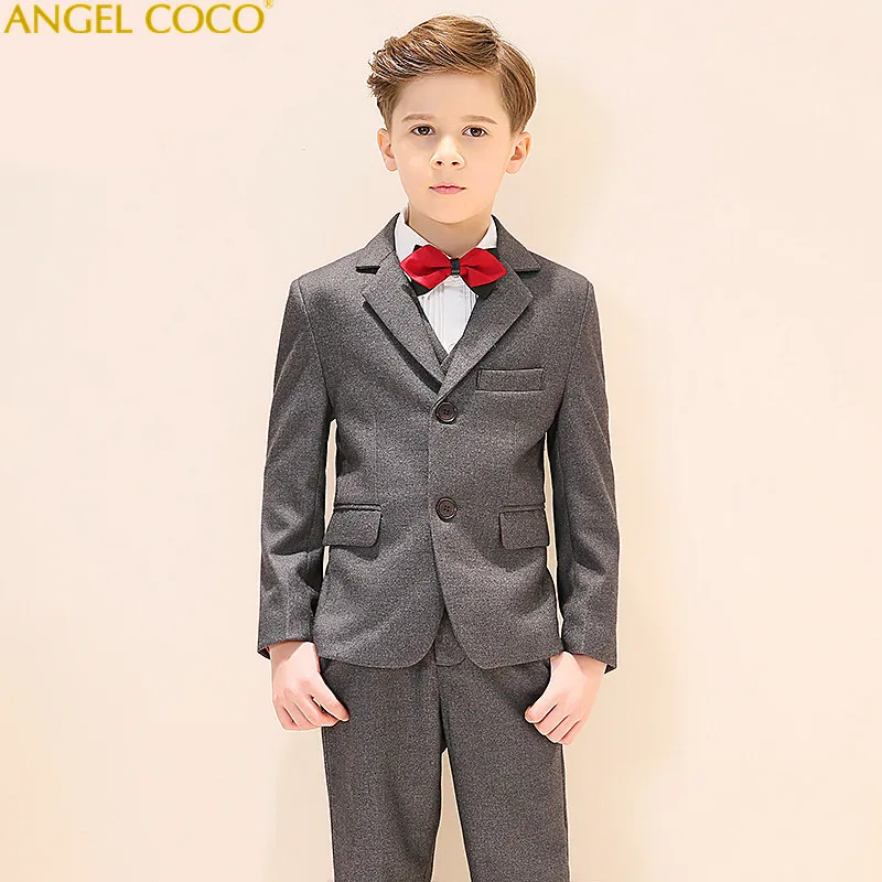 Boys blazers kids Boys suits for weddings Prom Suits Wedding Dress for Boys Kids tuexdo Children Clothing Set Blazers for Boys