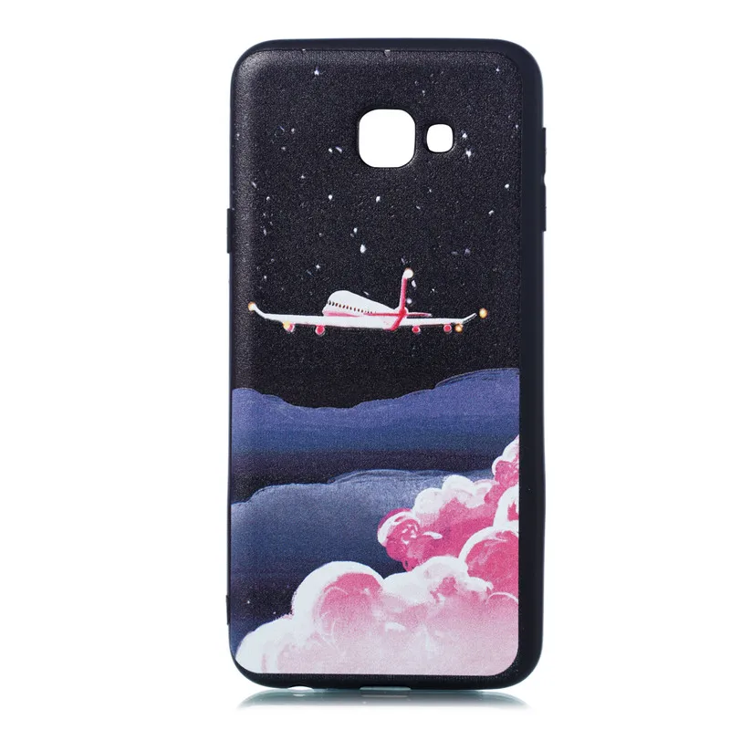 

Cover For Samsung Galaxy J4 Core Case Soft TPU coloured drawing painting Wind chime Feather Starry sky Fashion Mobile Phone Case