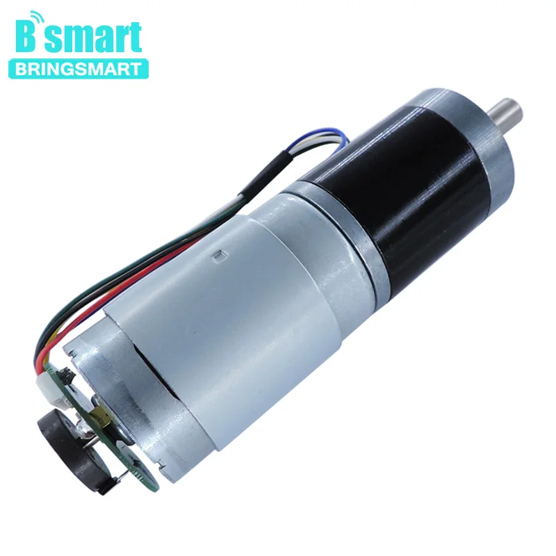 

Bringsmart Motor Encoder PG36-555B DC Motor 12-24V Mini Planetary Gear Encoder Reducer Motor Electric Machine General Reversible