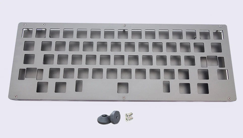 HHKB механическая клавиатура Gateron Cherry MX переключатели ЧПУ Алюминиевый Чехол пластина GH60 PCBA Al Feet USB кабель QMK программируемый