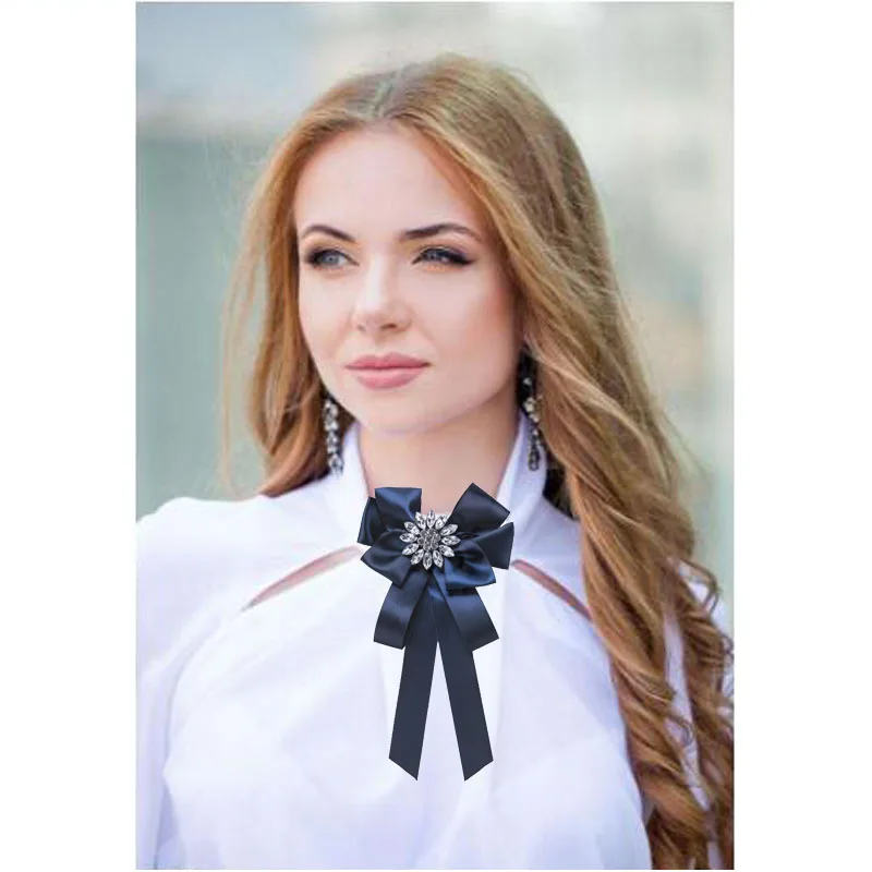 Горячая Распродажа режим strass imitatie Parel Стрик брохес Broche en рубашка strikje 2018 kraag linten Stof корсаж sieraden праздничные подарки