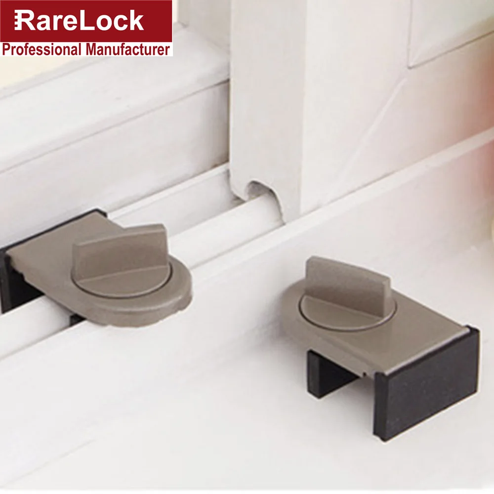 Rarelock MS318 Sliding Window Lock Baby Safety for Home Security Anti-theft Infant Protection Child Care Bathroom Accessories b Rarelock MS318 Sliding Window Lock Baby Safety for Home Security Anti-theft Infant Protection Child Care Bathroom Accessories b