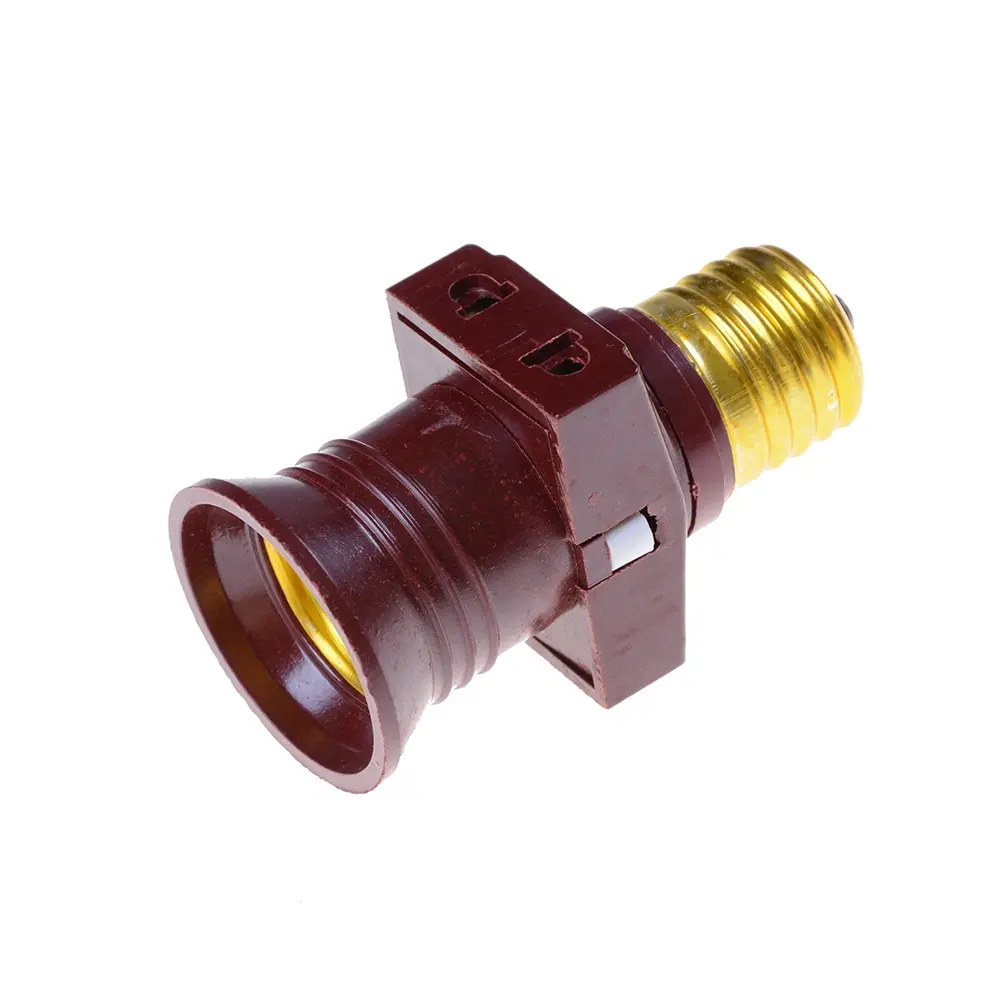 1Pcs Fireproof Material vintage e27 socket AC 110V/220V LED E27 Lamp Bases lampholders High temperature pendant bulb holder