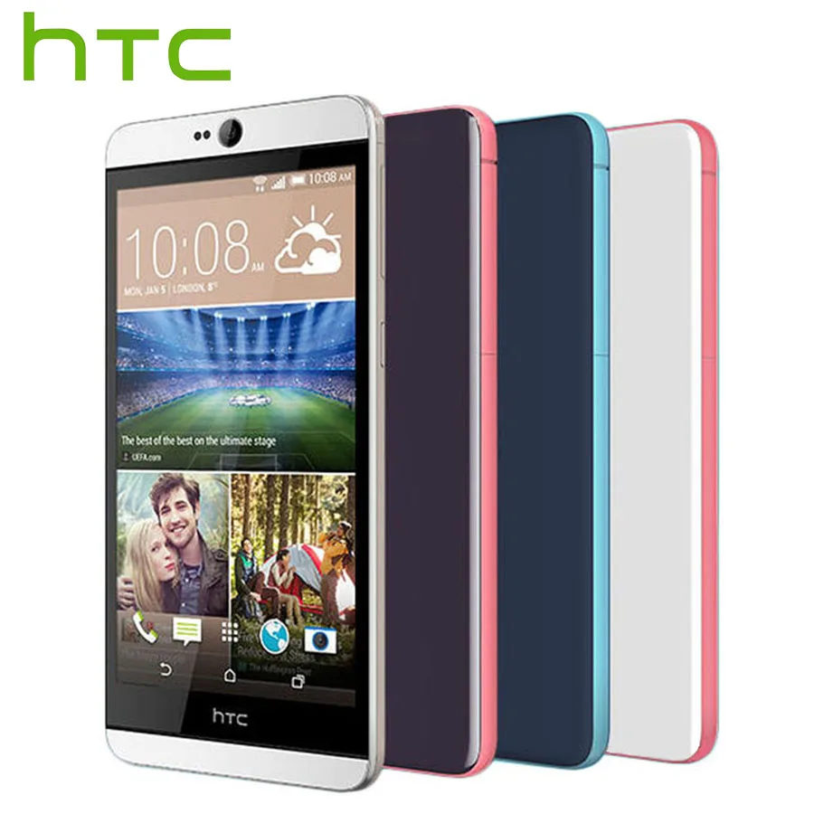 Оригинальный Новый HTC Desire 826 826w 4G LTE мобильный телефон Snapdragon 615 Octa Core 2 ГБ 32 ГБ 5,5 дюймов Dual SIM 13 м 2600 мАч смартфон