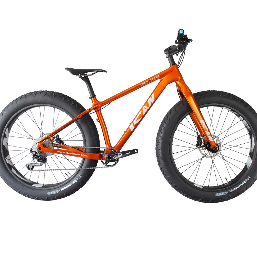 Clearance ICANBikes carbon complete bicycle Golden color popular fulling snow bike fatbike wheels and frameset 4 Clearance ICANBikes carbon complete bicycle Golden color popular fulling snow bike fatbike wheels and frameset 4