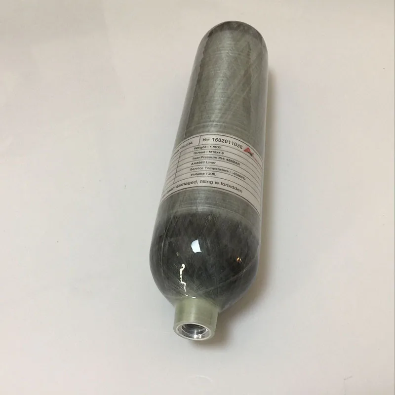 

2018 New! HP 300bar 4500psi 2L-30MPa pcp air gun use carbon fiber composite cylinder for hunting - V Drop Shipping
