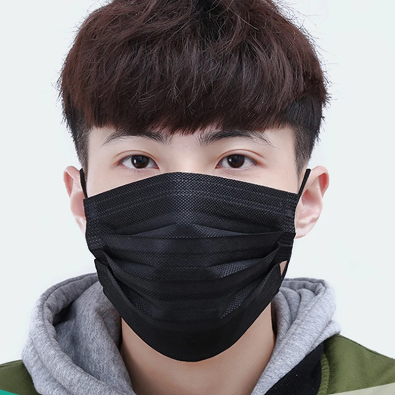 

50Pcs 3 Layer Disposable Medical Dust Mouth Surgical Face Mask Bacterial Filter Facial Care Tools for Personal Medical Shellhard