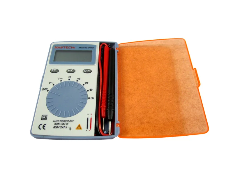 MASTECH MS8216 digital multimeter 4000 counts LCD autoranging AC/DC ...