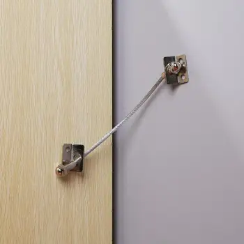 

21cm Furniture Anti Tip Strap for Baby Safety Cabinets Bookcase Dresser Lock Straps Kids Door Cabinet Wardrobe Safe Belt Care