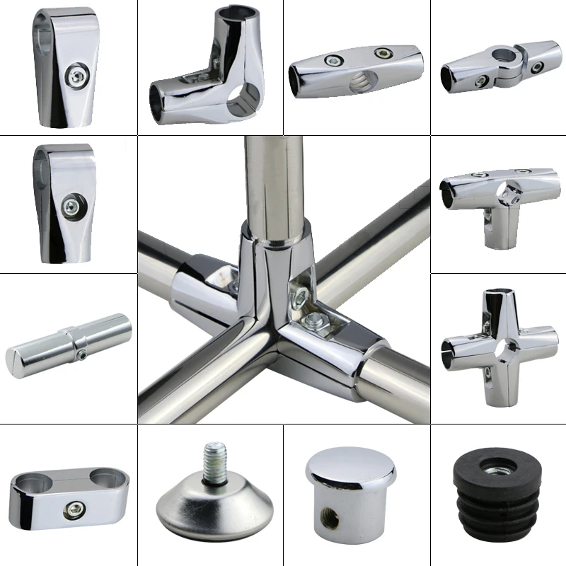 Buy 25mm steel pipe tube clamp Alloy clamp holder