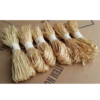 

1 pc/set 30g DIY Wedding Invitation Gift Packing Rope Wedding Party Decor Raffia Natural Rope Natural Raffia Rope