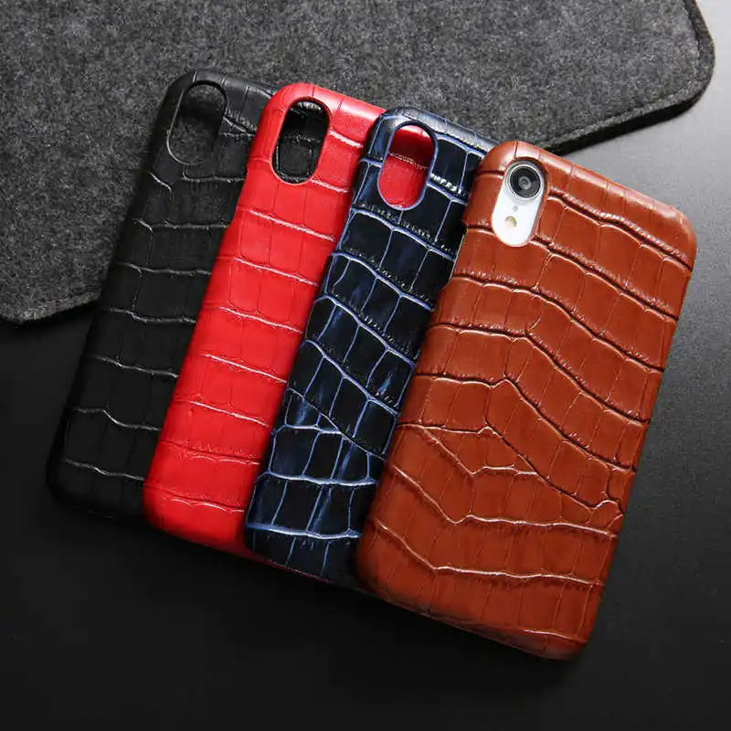 

Genuine Leather Case For Iphone XS Max Case Cover MAKEULIKE Fashion Protection Hoesje Coque For Iphone XS XR Case Funda