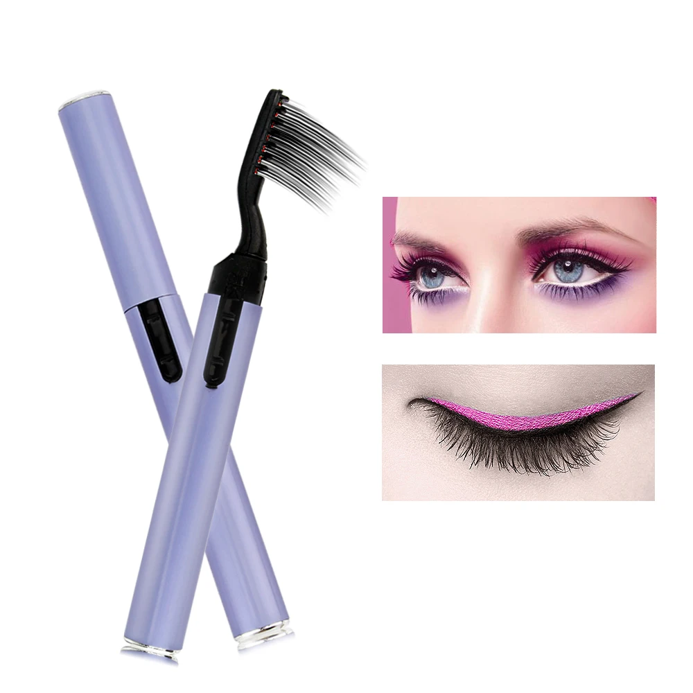 Electric Perm Eyelash Curler Pen Shape Curl Eyelashes Mascara Lash