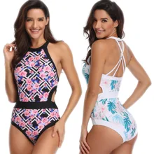 Sexy One Piece Swimsuit Women Swimwear Bathing Suit Body Suit Monokini Swimsuit Fato De Banho Beach Wear Bikini Swim Wear May may beach girls bikinis women one piece womens swim suit wear large size swimsuits 2018 korean female sexy four swimsuit pants