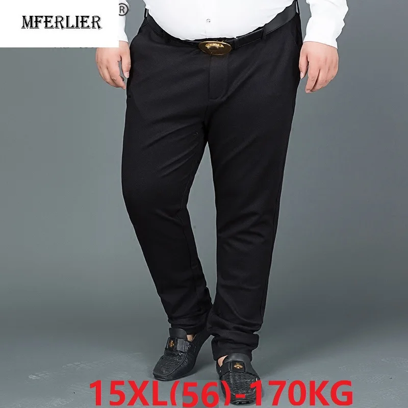 

suit pants formal Men plus size big 8XL 9XL 10XL 12XL 14XL 15XL business office pants Straight oversize trousers 48 50 52 54 58