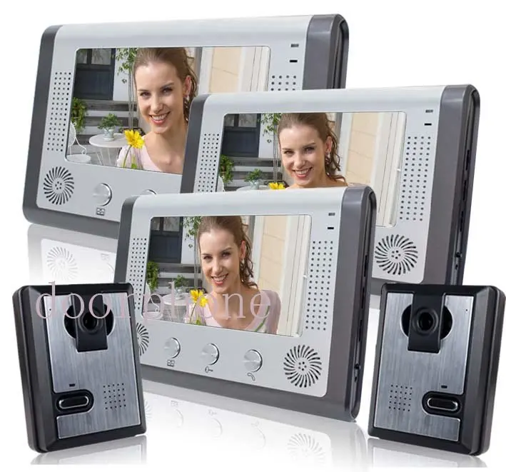 

Factory Direct:SY801ma23 7 inch color video door phone With night vision rainproof function