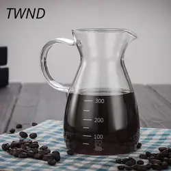 Термостойкого стекла Кофейник поделиться чайник Творческий coffeeware