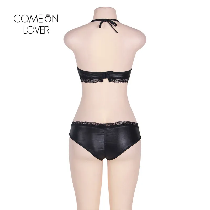 Comeonlover комплект с бретелями нижнее Белье регулируемый спинки леопард