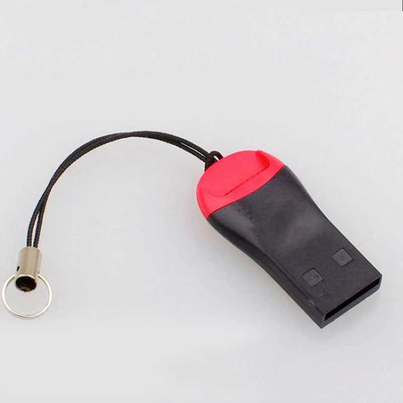 

1 Piece USB 2.0 Micro TF Flash Memory Card Reader Mini Adapter For Laptop