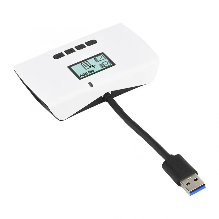 CAR-01 Smart Card Reader USB3.0 High-speed Transmission DSLR Camera Memory Card Data Recovery Data backup function