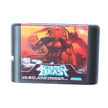 Sega MD игровой карточный зверь для 16 бит sega MD игровой картридж система Megadrive Genesis