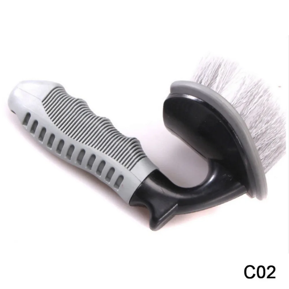 premium Non-slip ABS handle L shape curved tire brush car motorcycle bike truck tyre scooter brush vehicles cleaning tools C02 premium Non-slip ABS handle L shape curved tire brush car motorcycle bike truck tyre scooter brush vehicles cleaning tools C02