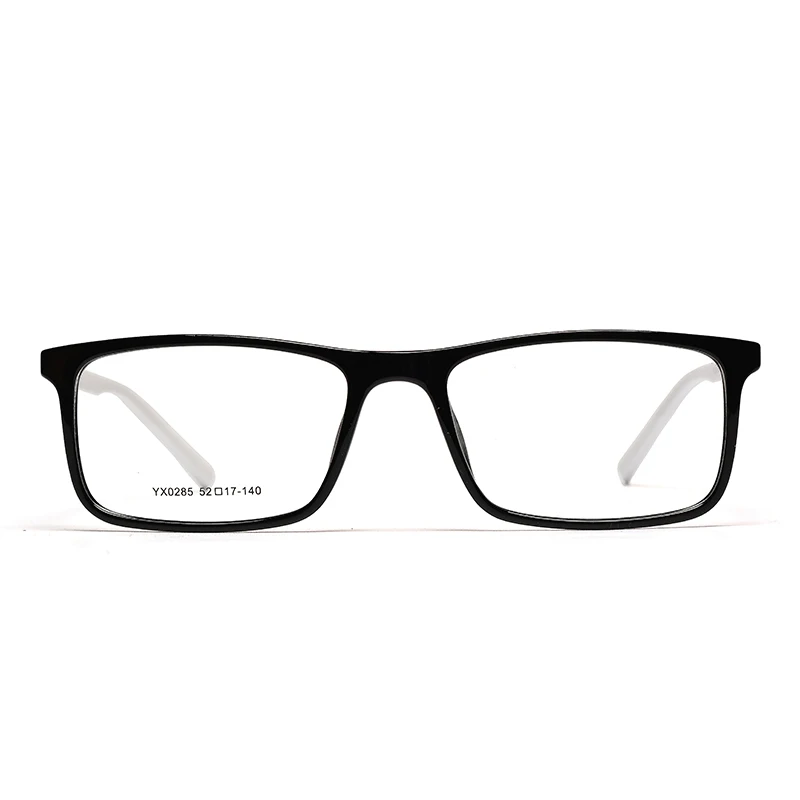 TR90, мужские оправы для очков, компьютерный бренд, оптическая близорукость, прозрачная дизайнерская оправа для очков# YX0285