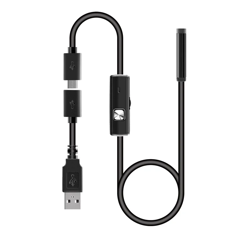 

android iphone usb camera inspection borescope mini industry otoscope video HD waterproofendoscope usb flexible camera