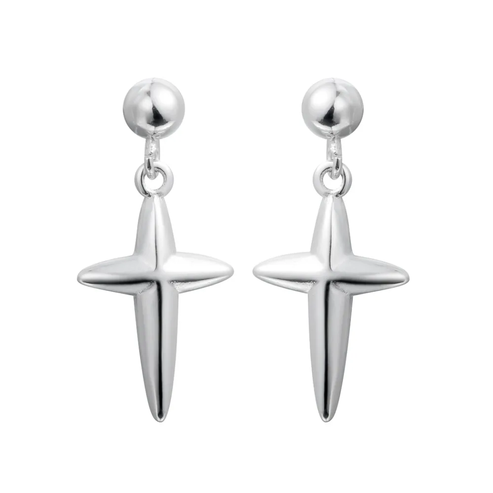 cross earrings for women