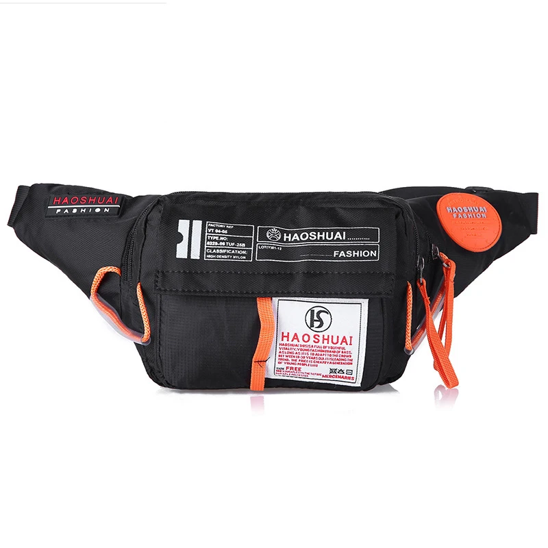 Preise Unisex Hüfte Bum Taille Gürtel Taschen Mode Zelle Handy Fall Beutel Tasche Hohe Qualität Nylon Geld Geldbörse Männlichen Fanny pack