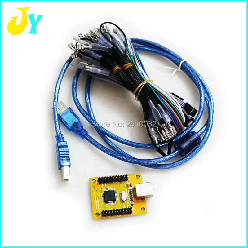 

Arcade Game Controller USB Interface PCB Kit for PC (MAME) PS/3 for DIY jamma arcade game parts