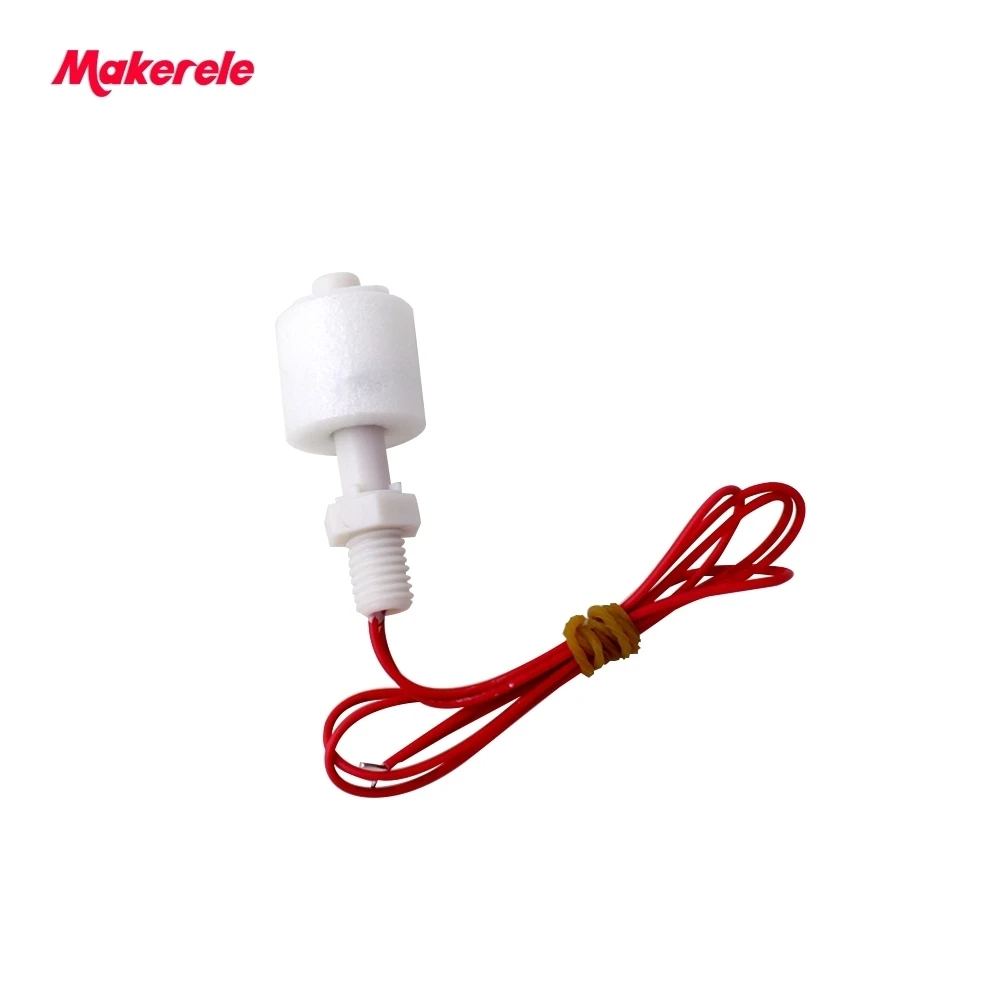 

110v PP material Horizontal Float Switch Down 45mm MK-PFS4510 220v float switch in sensors Water Level Liquid Sensor