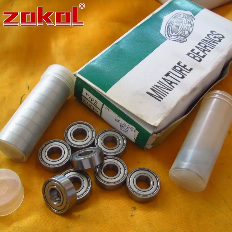 Миниатюрный радиальный шарикоподшипник ZOKOL R6 ZZ 2RS Z1 9 525*22 225*7 144 мм|bearing bearing|bearings
