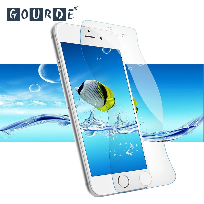 Gourde защитная пленка на весь экран для iPhone X 8 plus XsMax XR 6s 7 (не закаленное стекло)|screen