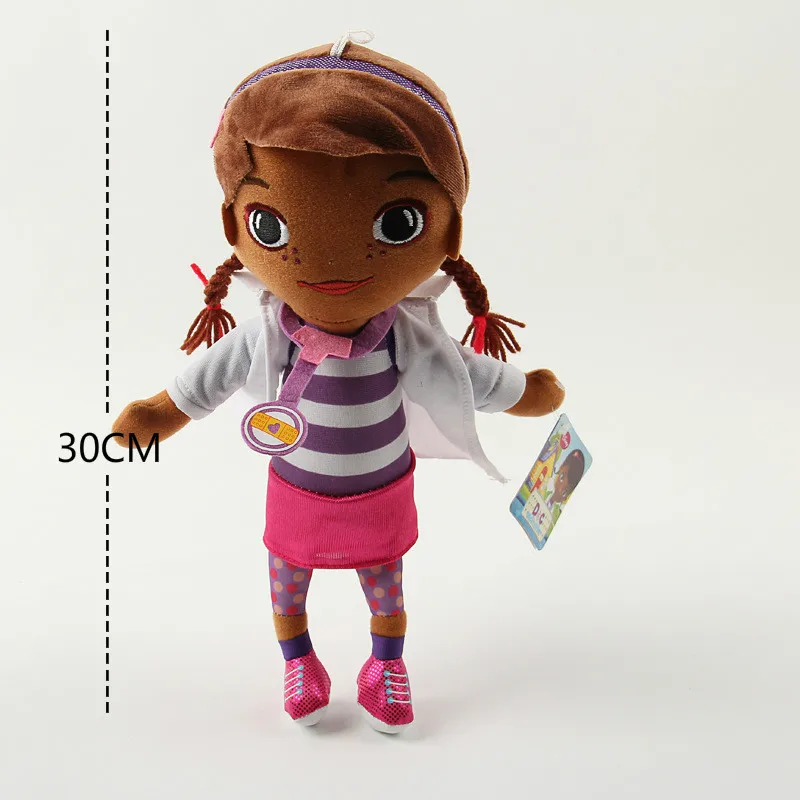 30 см Игрушка Доктор мифен Doc McStuffins Щенок Плюшевые игрушки|Персонажи мультфильмов