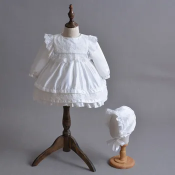 

4232 Retail Lace Newborn Embroidery Infant Toddler Princess Baby Girl Dress Wedding Kids Dresses For Girls baby girl clothes
