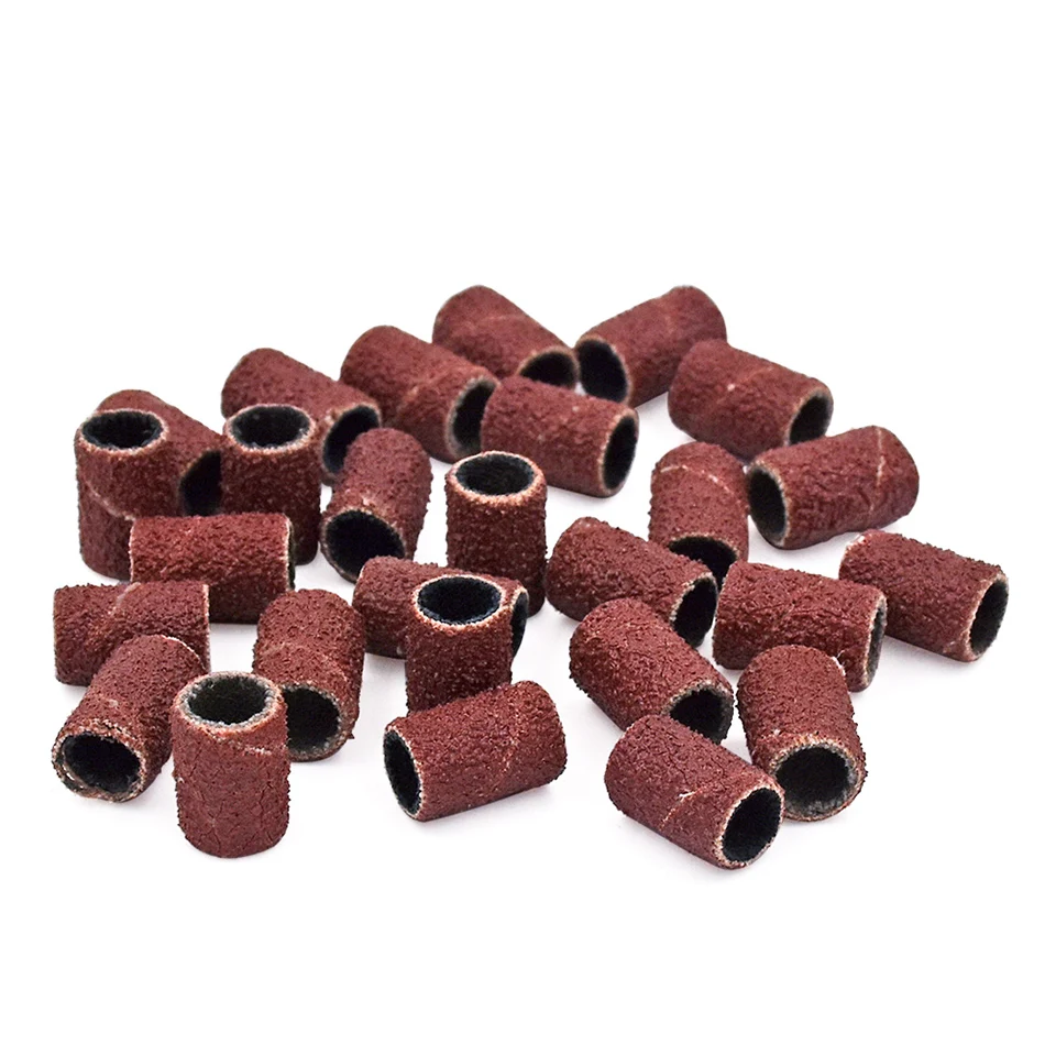 Buy 50pcs Sanding Bands Paper Sanding Bands with 2pc