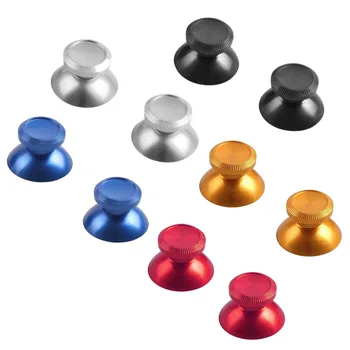 

2pcs Aluminum Metal Analog Joystick thumb Stick grip Caps Replacement Repair for Microsoft Xbox 360 Xbox360 Gamepad Controller