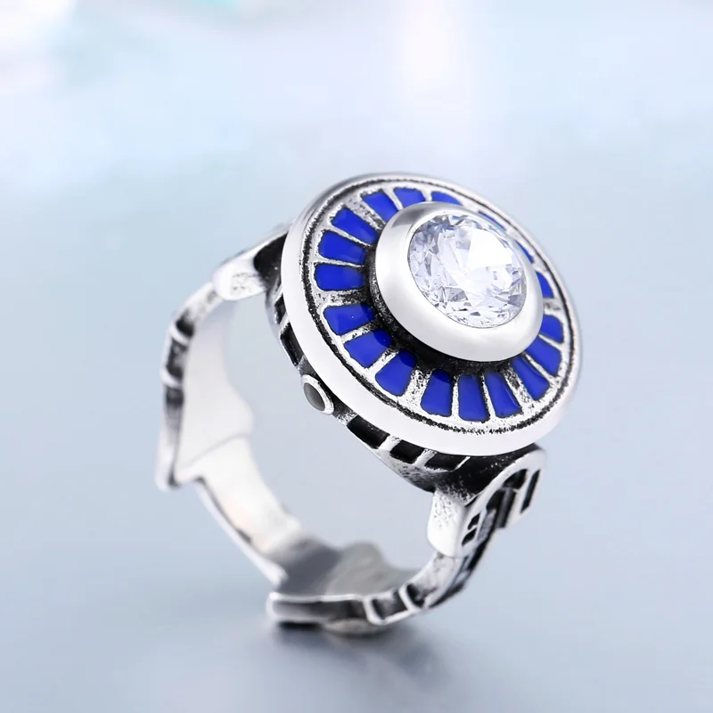 BEIER 2018 NEW Man Star Wars Fighter ring Factory Price 316L Stainless Titanium Steel Movie Jewelry BR8-246
