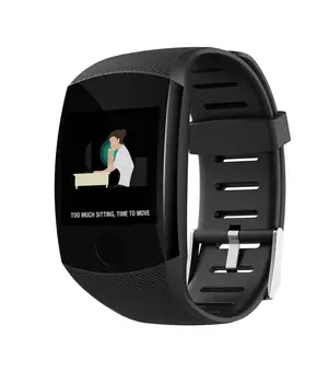 

Q11 Smart band Waterproof Fitness Bracelet Big Touch Screen Message remind Heart Rate Time Smart watch Activity Tracker Wristban