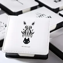 1 шт. Office Desktop ПУ с рисунком животных Memo коробка для хранения Бизнес канцелярские студентам Примечание Бумага коллекцией