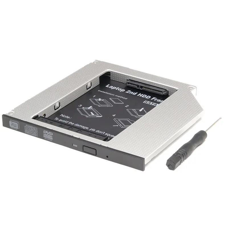 aliexpress buy universal 2nd hdd caddy 9 5mm sata 3 0 slim sata iii drive optibay aliexpress buy universal 2nd hdd caddy 9 5mm sata 3 0 slim sata iii drive optibay