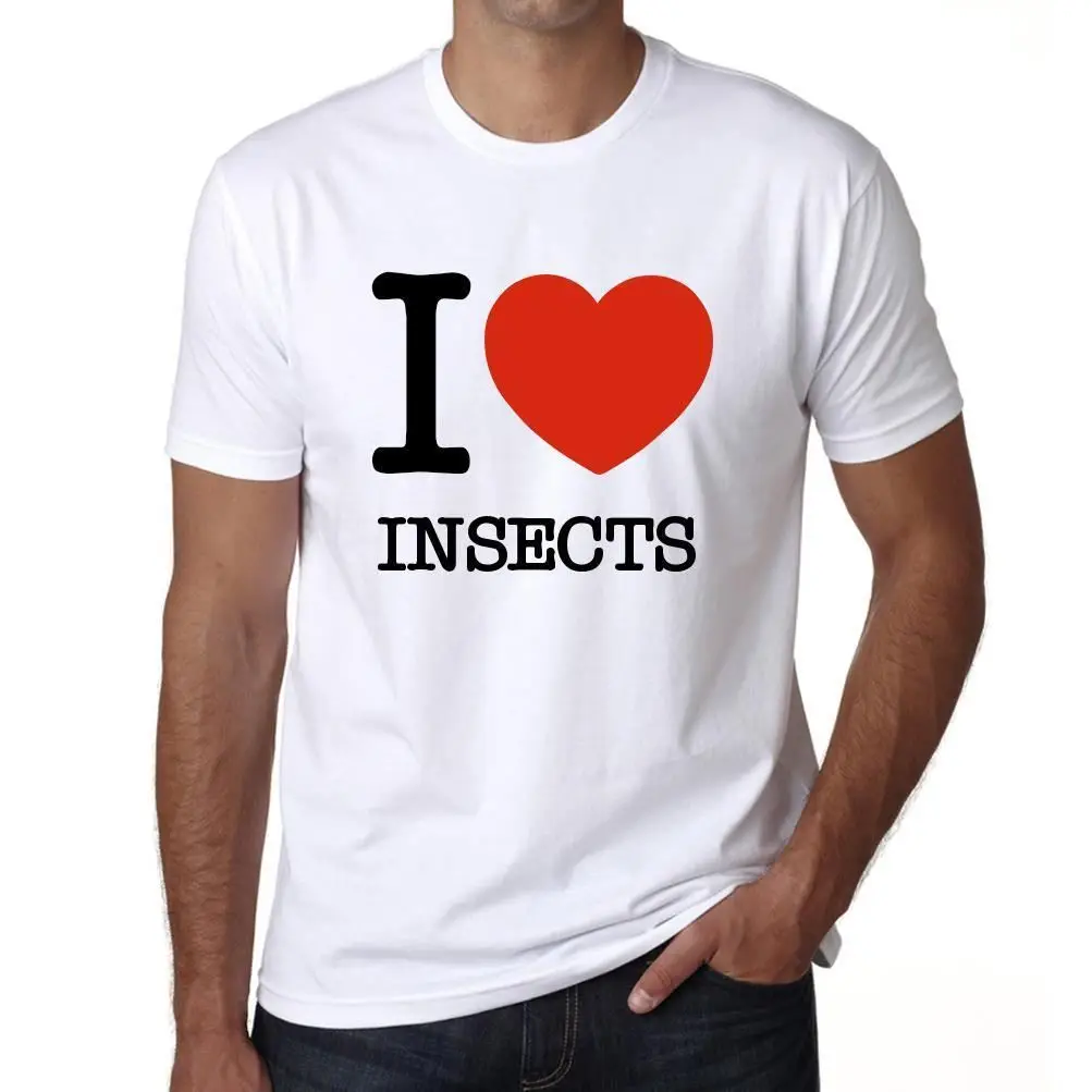 

INSECTS, maglietta uomo, animali magliette, maglietta regalo 00064 T-Shirt Summer Novelty Cartoon T Shirt