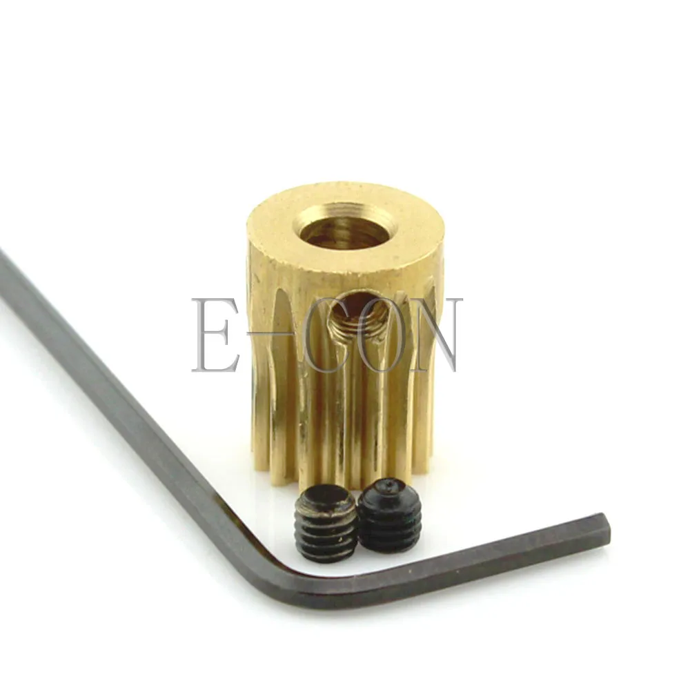 4mm Teeth Width 50 Tooth Gear Module 0,5 Spur Gear from Brass