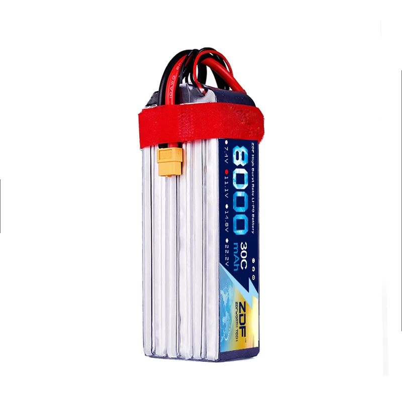 2018 ZDF хорошее качество 11 1 V 3S 8000MAH 30C 60C Lipo батарея RC AKKU Bateria для самолета вертолета