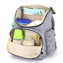 Großhandel Mummy Rucksack Große Windel Tasche Babypflege Wickeltasche Elegante Bolsos Kinderwagen Tasche Umweltfreundliche Mama Isolierung Tasche
