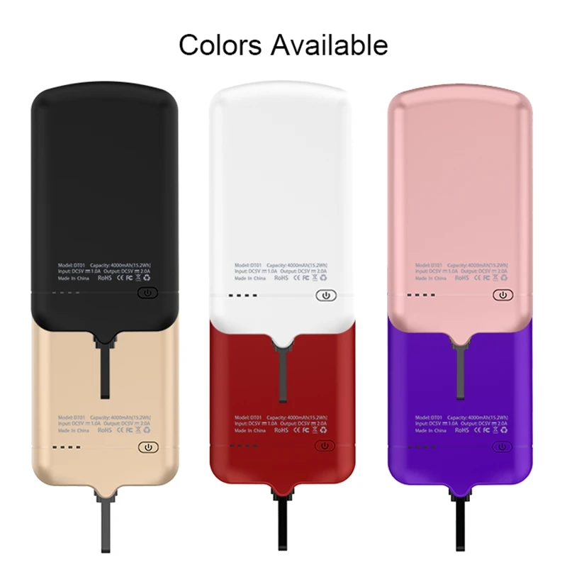 

Battery Case for iphone 5 5g 5s 5c se 6 6s 7 8 X Charger Case for iphone 6 plus 6s plus 7plus 8plus Externa de Celular Covers